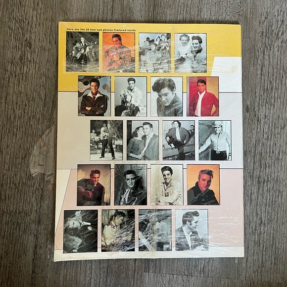 Vintage Other - NWT Elvis Presley cut out photo book